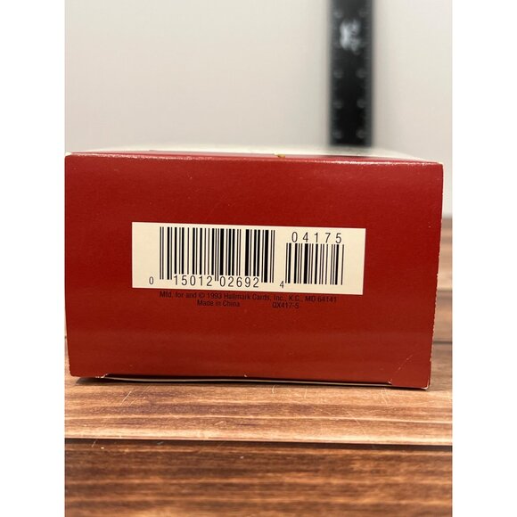 1993 HALLMARK KEEPSAKE ORNAMENT QX417-5 COZY HOME NOSTALGIC HOUSES AND SHOPS - Picture 3 of 8